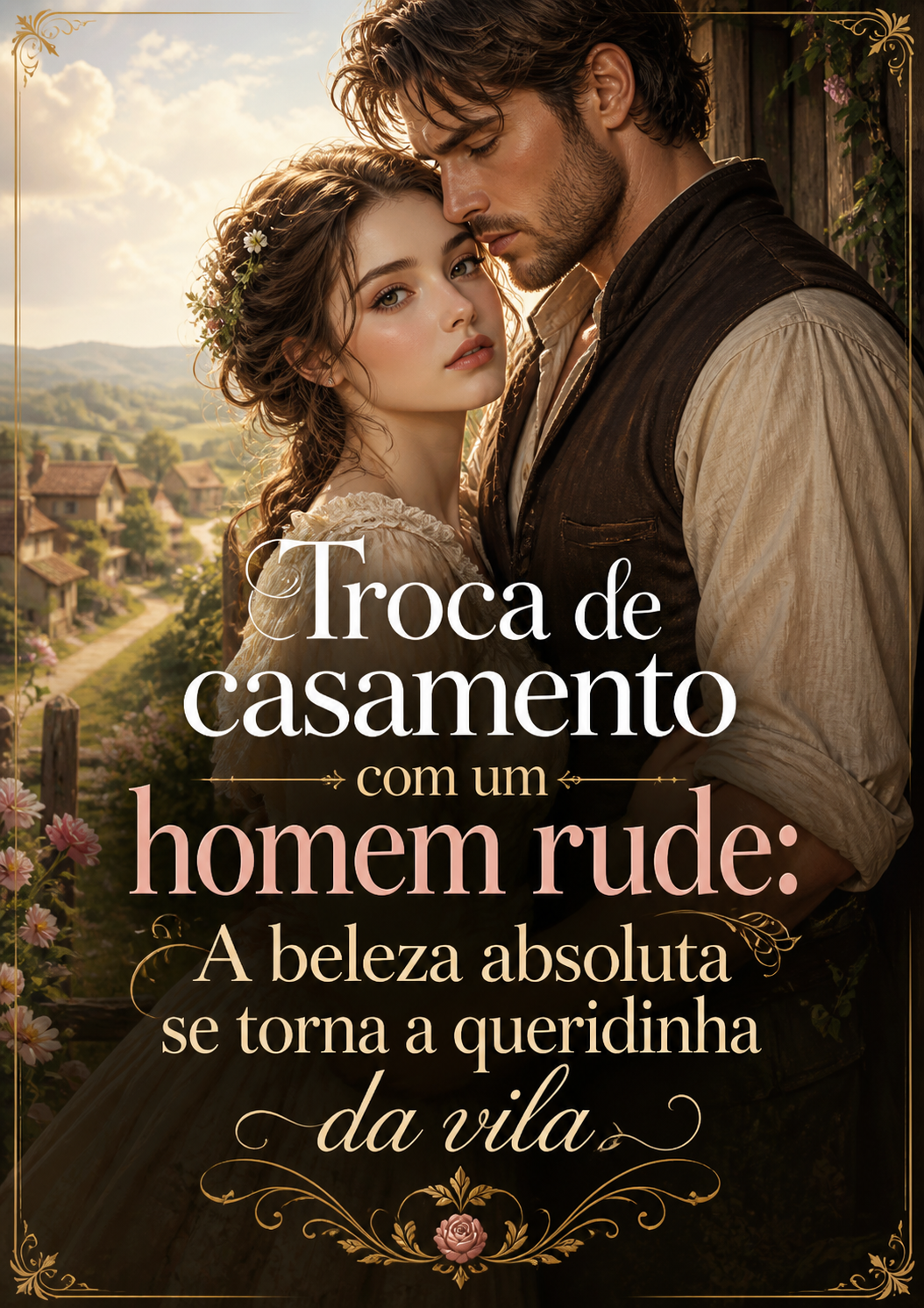Troca de casamento com um homem rude: A beleza absoluta se torna a queridinha da vila